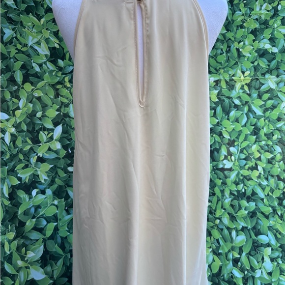 Pixi and Ivy Cream Halter Sundress Size L - Picture 2 of 2